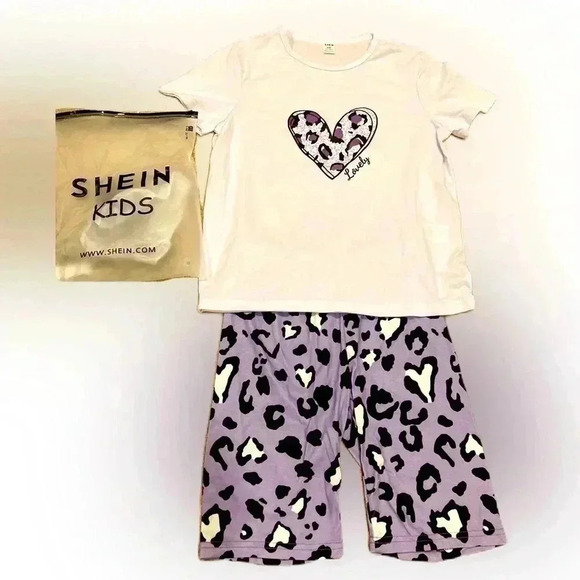 Other - New SHEIN Kid’s 2-piece Matching Shorts & Top Sz. 11-12y NWT